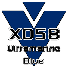 X058 Ultramarine Blue 751 Sheet