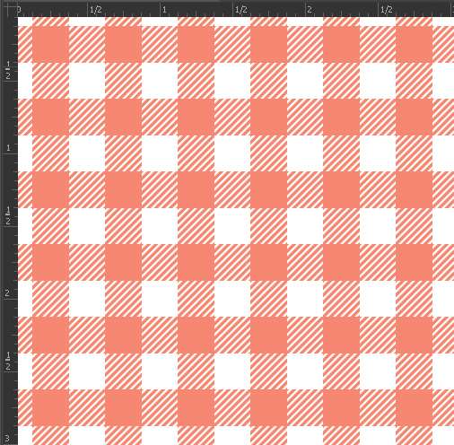 Printed Matte Adhesive Vinyl - BUFFALO PLAID