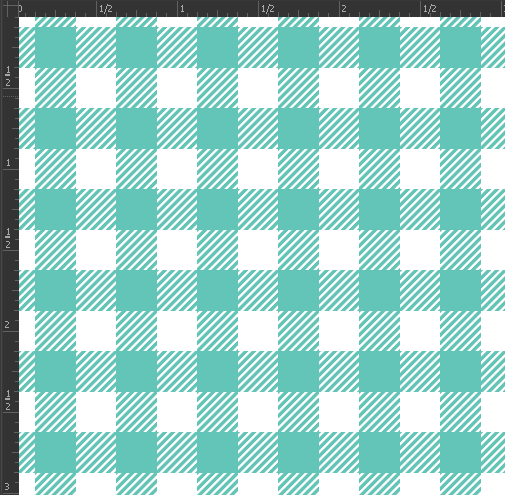Printed Gloss Adhesive Vinyl - BUFFALO PLAID