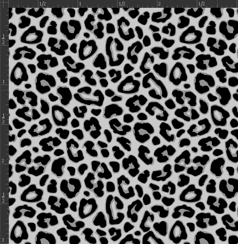 Printed Matte Adhesive Vinyl  - LEOPARD