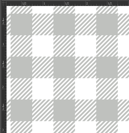 Printed Matte Adhesive Vinyl - BUFFALO PLAID