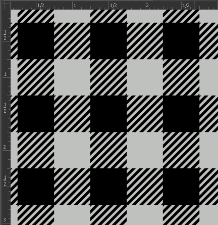 Printed Matte Adhesive Vinyl - BUFFALO PLAID