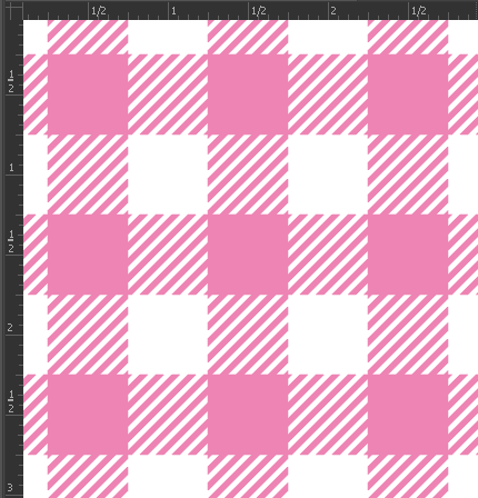 Printed Matte Adhesive Vinyl - BUFFALO PLAID
