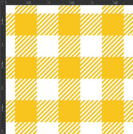 Printed Matte Adhesive Vinyl - BUFFALO PLAID