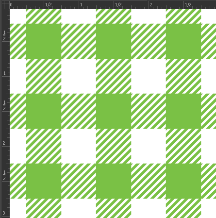 Printed Matte Adhesive Vinyl - BUFFALO PLAID