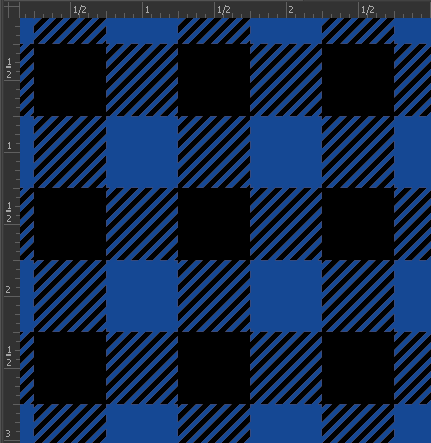 Printed Gloss Adhesive Vinyl - BUFFALO PLAID