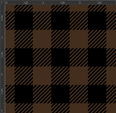 Printed Matte Adhesive Vinyl - BUFFALO PLAID