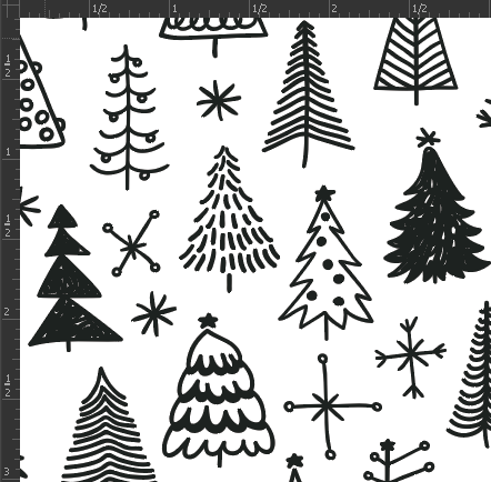 Printed Matte Adhesive Vinyl - HOLIDAY