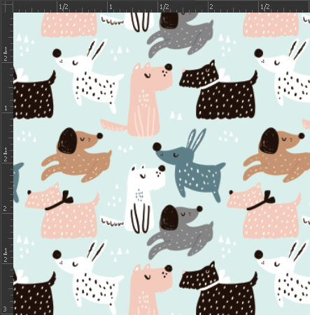 Printed Matte Adhesive Vinyl - ANIMAL