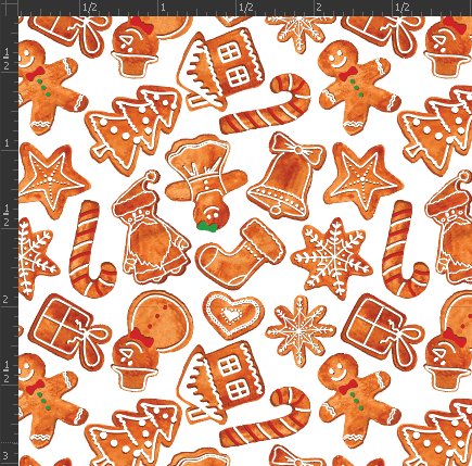 Printed Matte Adhesive Vinyl - HOLIDAY