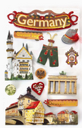 Germany 3D Scrapbook Sticker