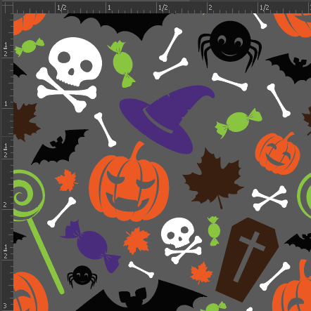 Printed Matte Adhesive Vinyl - HOLIDAY