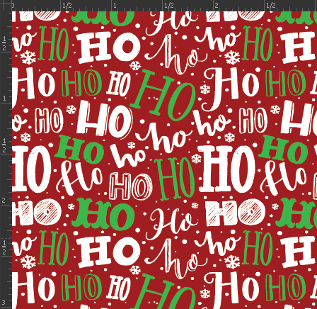 Printed Matte Adhesive Vinyl - HOLIDAY
