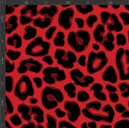 Printed Matte Adhesive Vinyl  - LEOPARD
