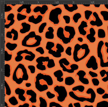 Printed Matte Adhesive Vinyl  - LEOPARD