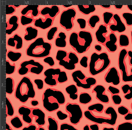 Printed Matte Adhesive Vinyl  - LEOPARD