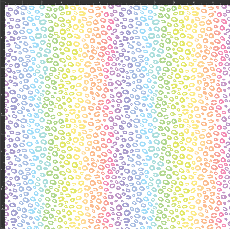 Printed Matte Adhesive Vinyl  - LEOPARD