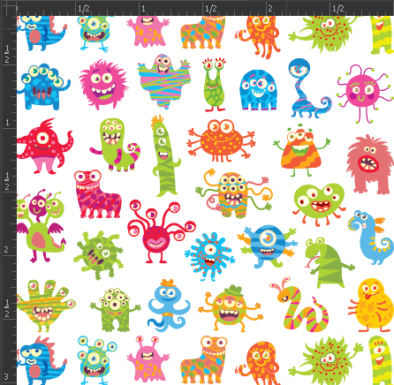 Printed Gloss Adhesive Vinyl - KIDS