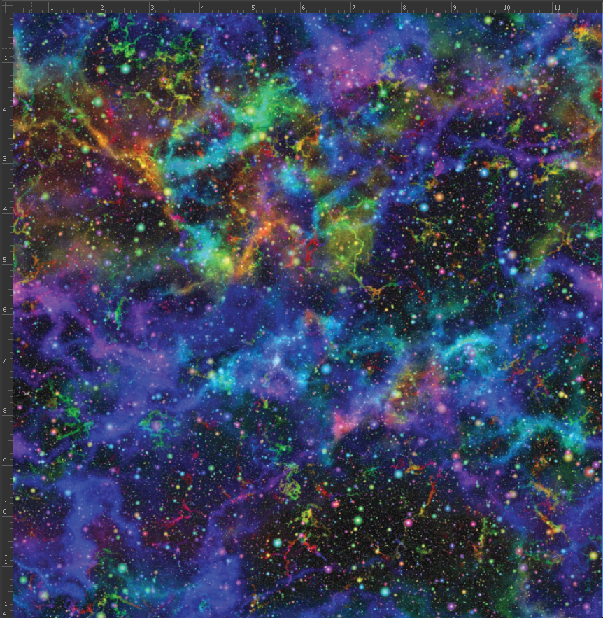 Printed Gloss Adhesive Vinyl - ABSTRACT