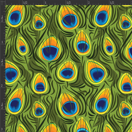 Printed Matte Adhesive Vinyl - ANIMAL