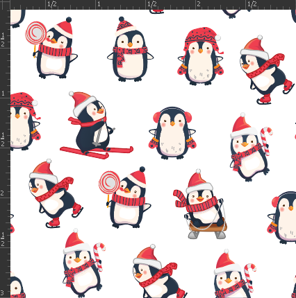 Printed Matte Adhesive Vinyl - HOLIDAY