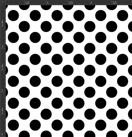 Printed Matte Adhesive Vinyl - POLKA DOTS