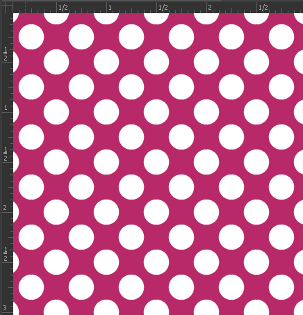 Printed  HTV - POLKA DOTS