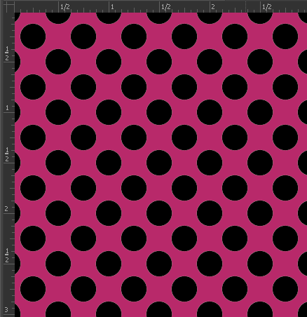 Printed  HTV - POLKA DOTS