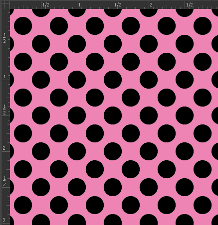 Printed  HTV - POLKA DOTS