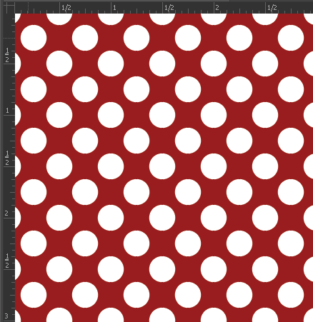 Printed Matte Adhesive Vinyl - POLKA DOTS