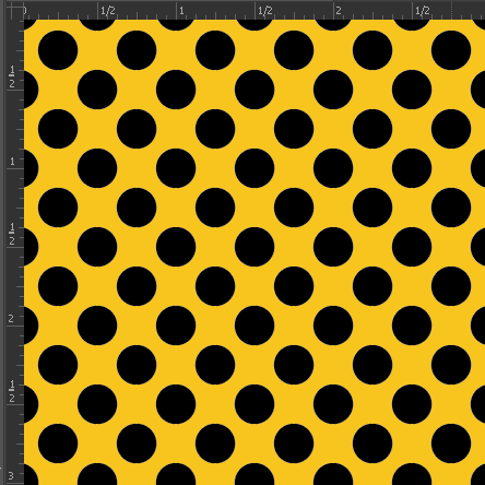 Printed Matte Adhesive Vinyl - POLKA DOTS