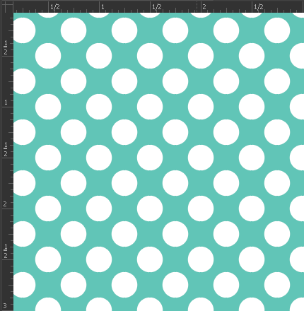 Printed Gloss Adhesive Vinyl - POLKA DOTS