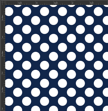 Printed Matte Adhesive Vinyl - POLKA DOTS