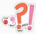 Punctuation Decal