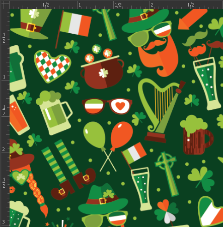 Printed Matte Adhesive Vinyl - HOLIDAY