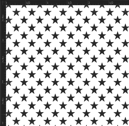 Printed Gloss Adhesive Vinyl - STARS & STRIPES