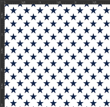 Printed Matte Adhesive Vinyl - STARS & STRIPES