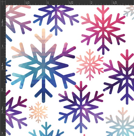 Printed Matte Adhesive Vinyl - HOLIDAY