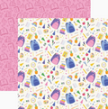 School Days Scrapbook Paper