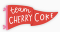 Team Cherry Coke Decal