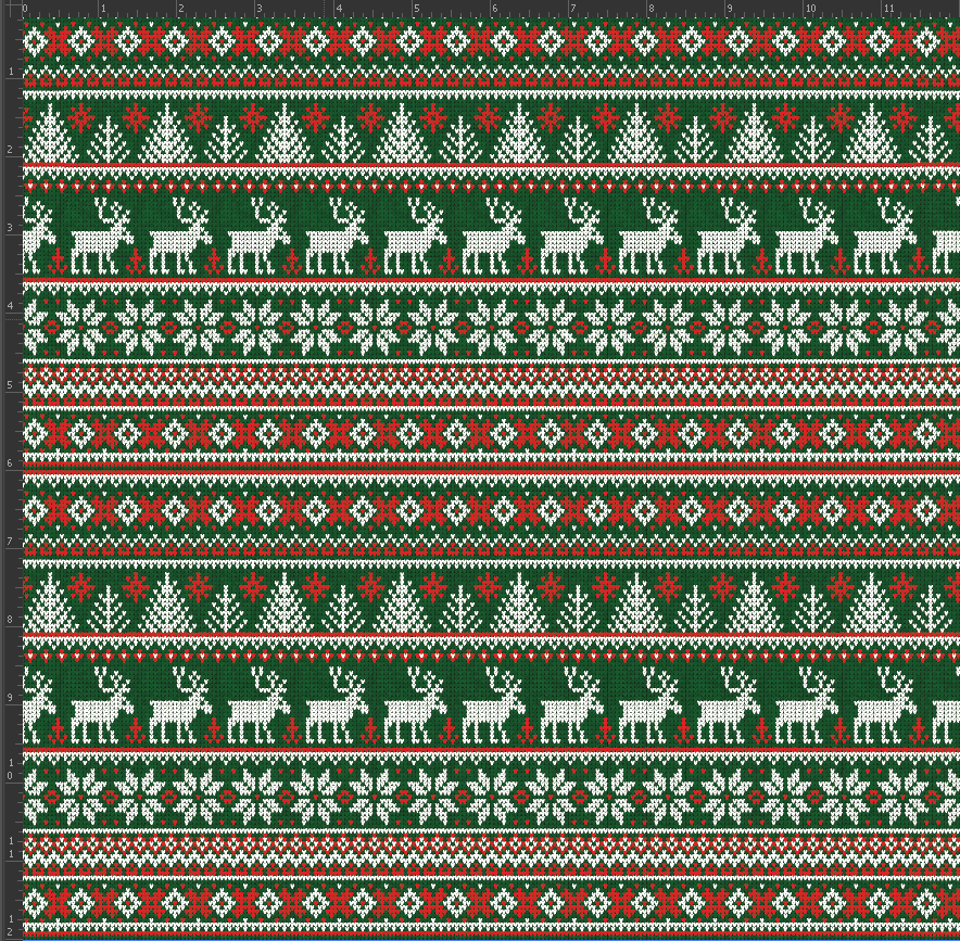 Printed Matte Adhesive Vinyl - HOLIDAY