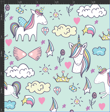 Printed Matte Adhesive Vinyl - KIDS