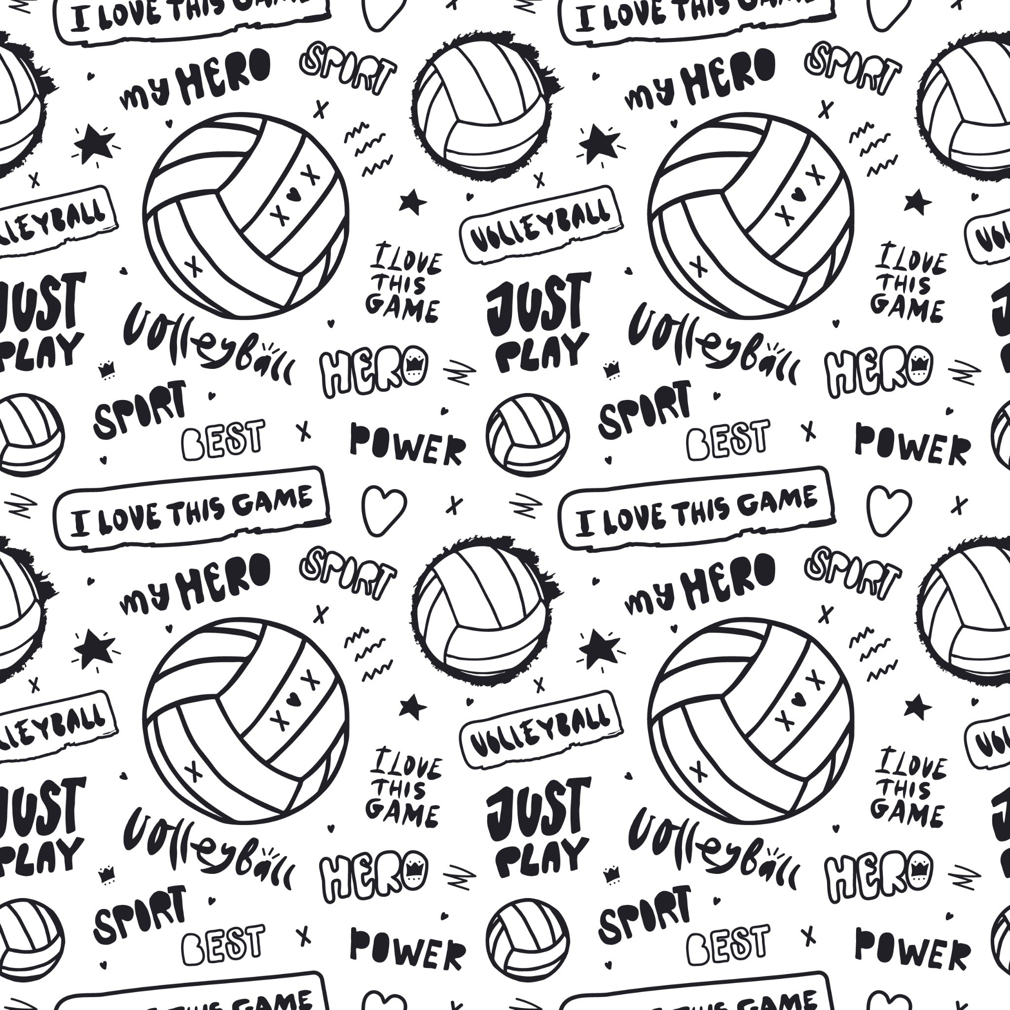 Printed Matte Adhesive Vinyl - SPORTS