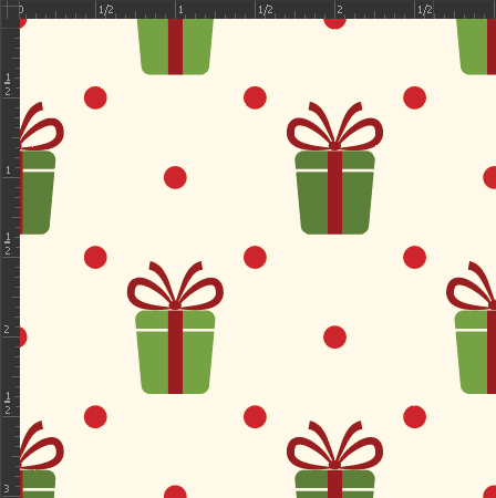 Printed Matte Adhesive Vinyl - HOLIDAY