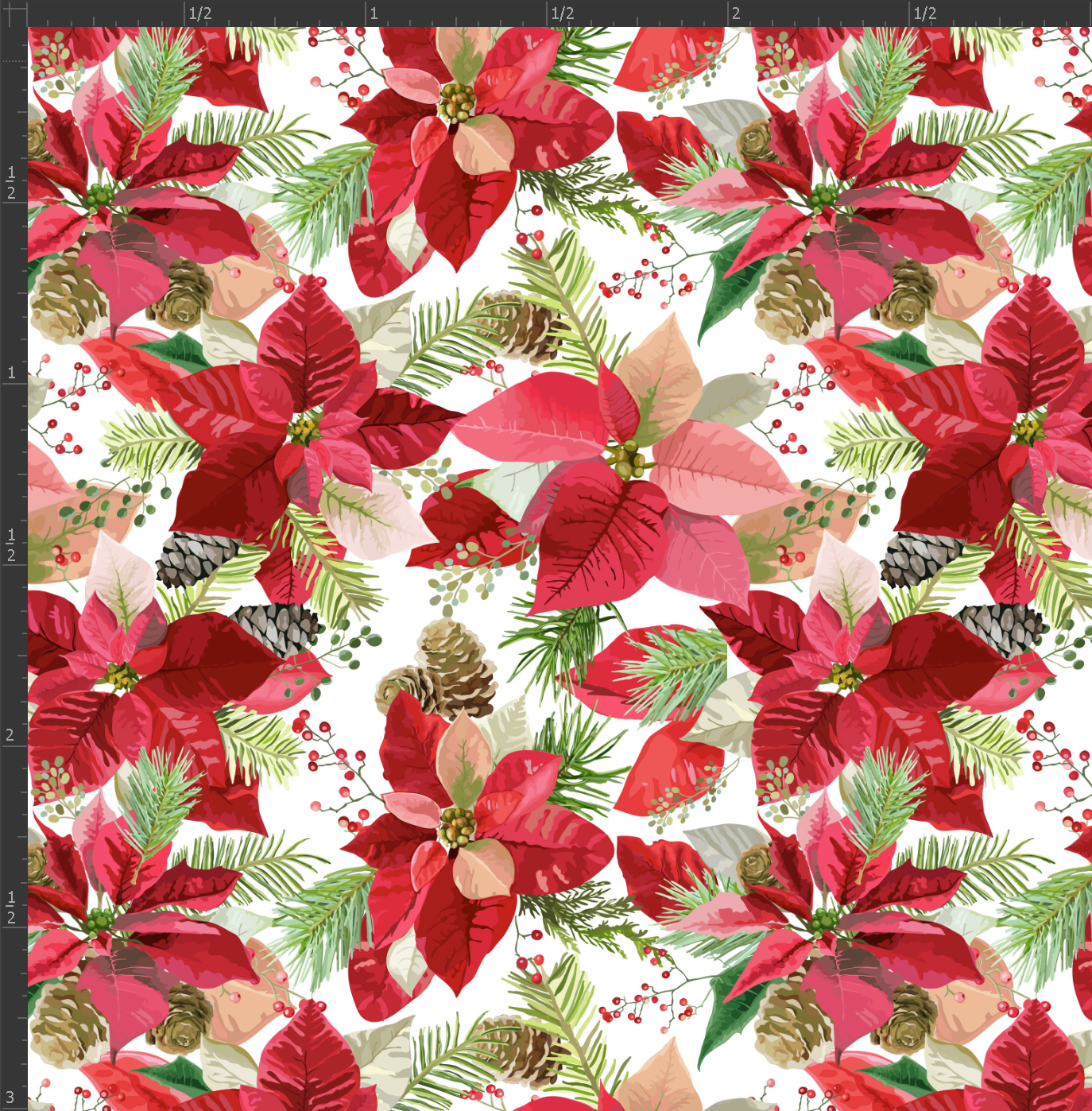 Printed Matte Adhesive Vinyl - HOLIDAY