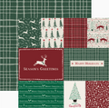 Festive Forest Scrapbook Paper