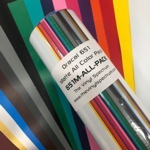 Oracal 651 Adhesive Vinyl - Matte (Permanent)