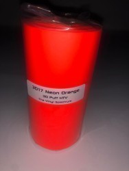 3D17 Neon Orange Siser Easy Puff Sample Roll