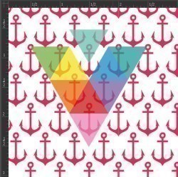 ANCRED Red Anchors Orajet Gloss Sheet