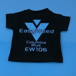 EW106 Columbia Blue EasyWeed End Roll
